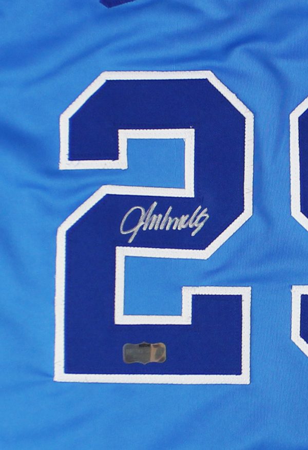 John Smoltz Signed Atlanta Braves Custom Powder Blue MLB Jersey - Image 2