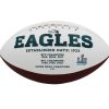 Zach Ertz Signed Philadelphia Eagles Embroidered White NFL Football - Image 3