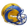 Dick Vermeil Signed Los Angeles Rams Speed Flash Full Size NFL Helmet with "HOF 2022" Inscription