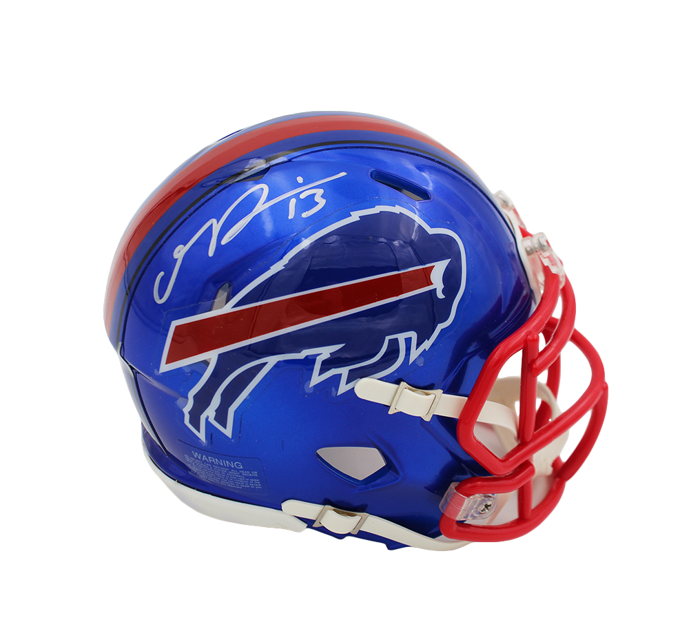 buffalo bills speed mini football helmet scale replica of their favorite teams on Riddell Buffalo Bills Unsigned 2021-Present