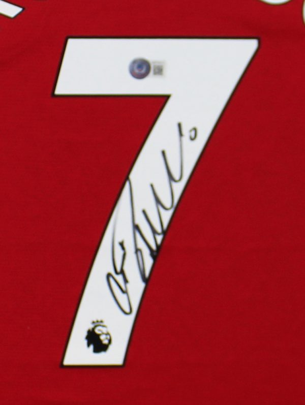 Cristiano Ronaldo Signed Manchester United Authentic Red Jersey - Image 2