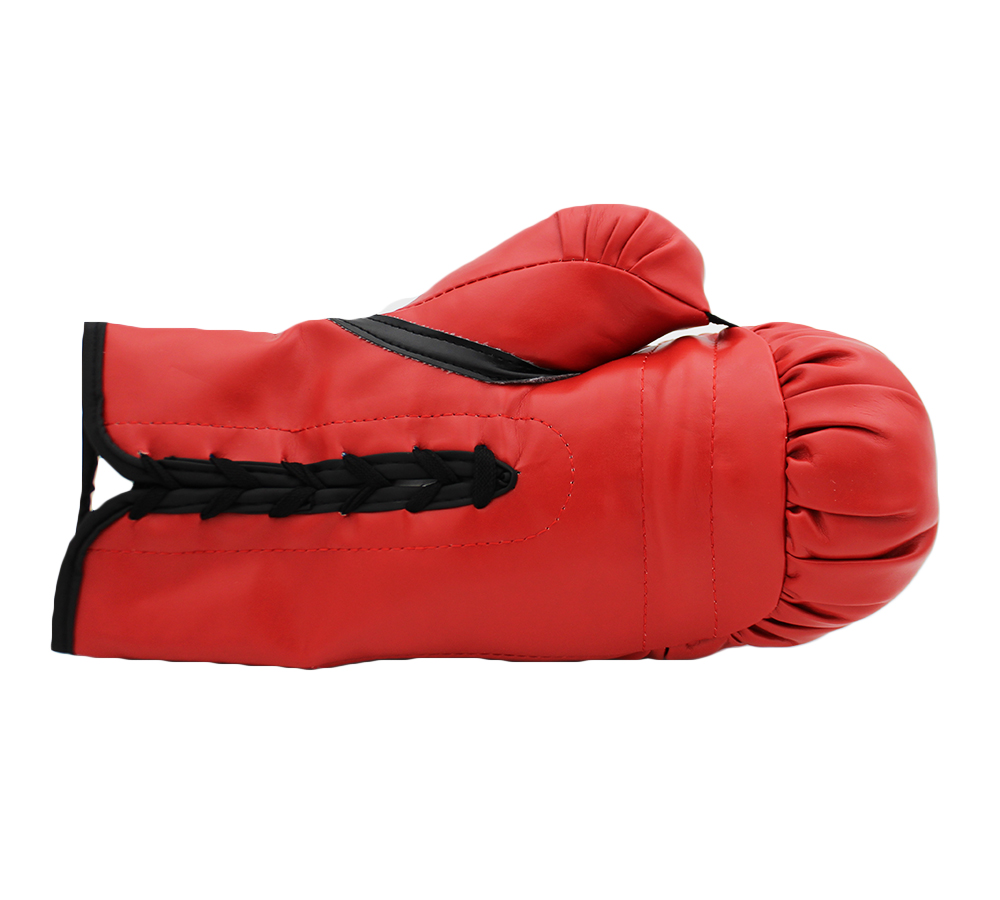 Tyson Fury Signed Everlast Red Boxing Glove - Black Ink - Image 2
