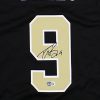 Drew Brees Signed New Orleans Saints Nike Game Black Jersey - Image 4