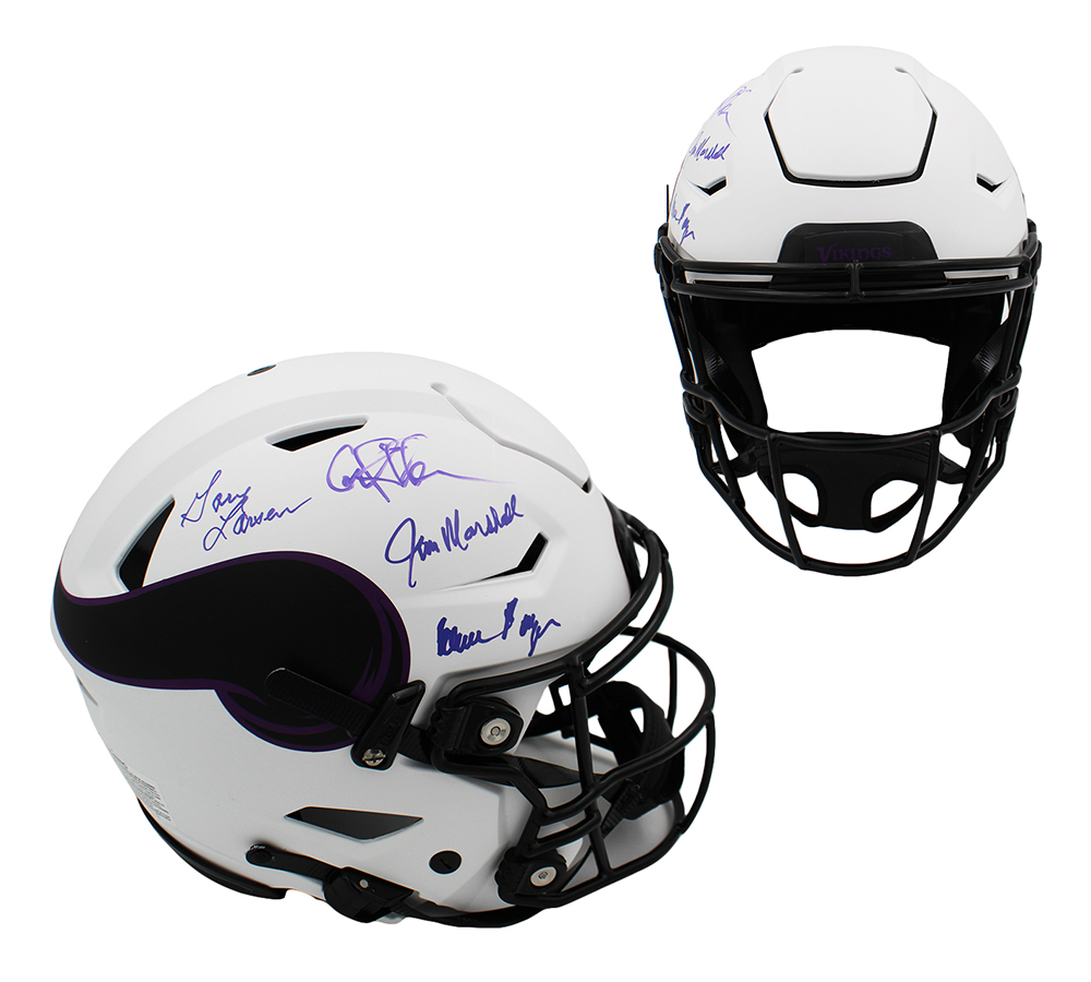 Purple People Eaters Signed Minnesota Vikings Speed Flex Authentic