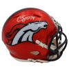 Courtland Sutton Signed Denver Broncos Speed Flash NFL Mini Helmet