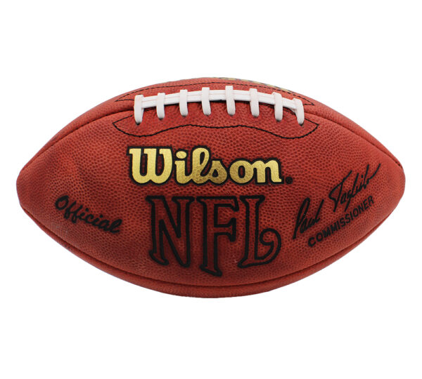 Michael Irvin Signed Dallas Cowboys Wilson Authentic NFL Football with "HOF 07" Inscription - Image 3