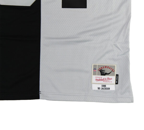 Bo Jackson Signed Los Angeles Raiders Mitchell & Ness Split NFL Jersey - Image 4