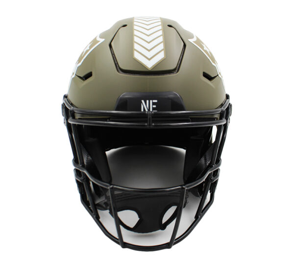 Julian Edelman Signed New England Patriots Speed Flex Authentic Salute ...