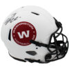 Brian Robinson Jr. Signed Washington Commanders Speed Authentic Lunar NFL Helmet - Image 2