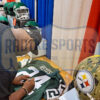 Darrelle Revis Signed New York Jets Mitchell & Ness Green NFL Jersey - Image 5