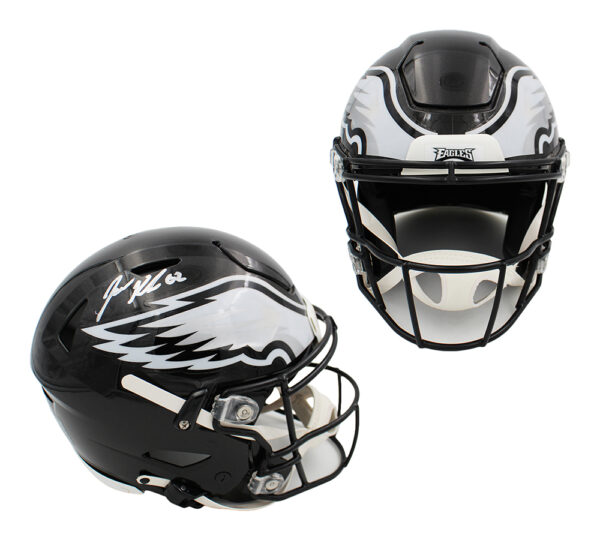 Jason Kelce Signed Philadelphia Eagles Speed Flex Authentic Alternate NFL Helmet