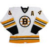 Bobby Orr Signed Boston Bruins Adidas White NHL Jersey - Image 3