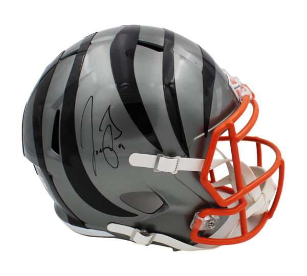 Joe Burrow Signed Cincinnati Bengals Speed Full Size Flash NFL Helmet