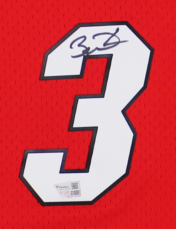Dwyane Wade Signed Miami Heat Nike Swingman Red NBA Jersey - Image 2