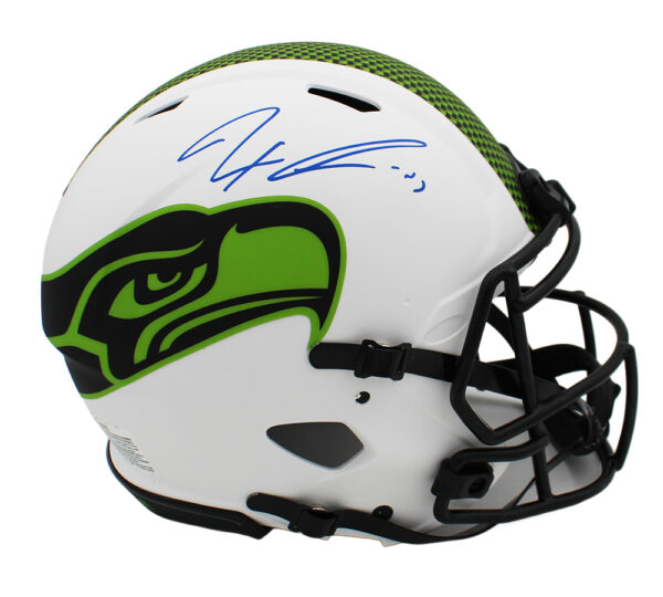 Jaxon Smith-Njigba Signed Seattle Seahawks Speed Authentic Lunar NFL Helmet