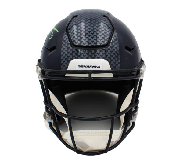 Jaxon Smith-Njigba Signed Seattle Seahawks Speed Flex Authentic NFL Helmet - Image 3