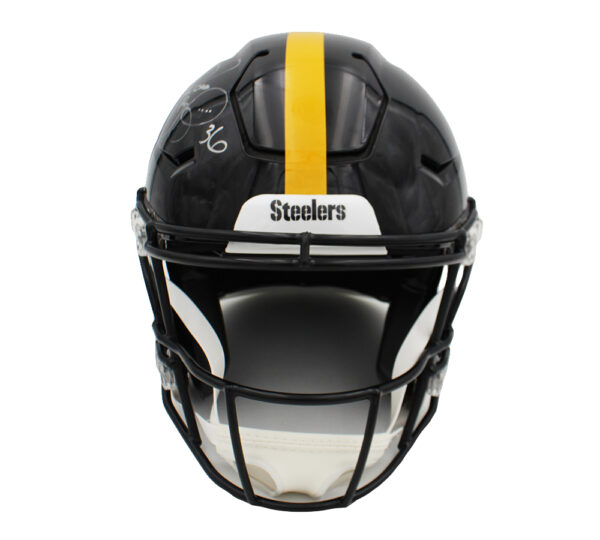 Jerome Bettis Signed Pittsburgh Steelers Speed Flex Authentic NFL Helmet - Image 3