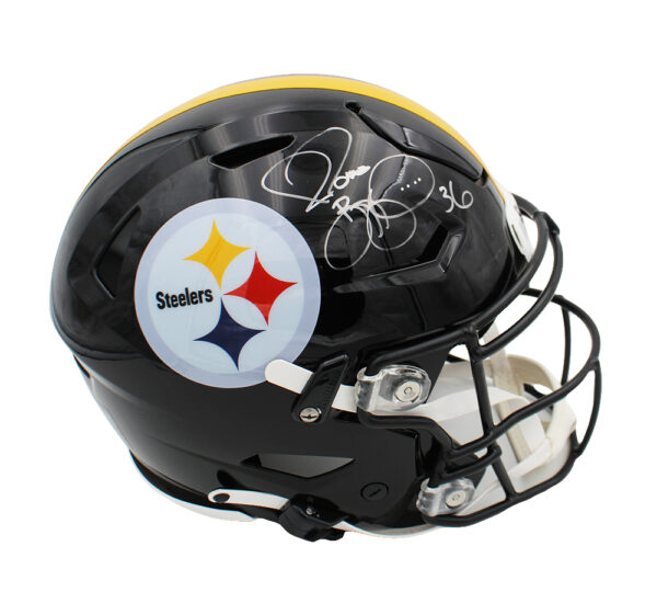 Jerome Bettis Signed Pittsburgh Steelers Speed Flex Authentic NFL Helmet - Image 2