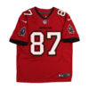 Rob Gronkowski Signed Tampa Bay Buccaneers Nike Limited Red NFL Jersey - Image 4