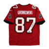Rob Gronkowski Signed Tampa Bay Buccaneers Nike Limited Red NFL Jersey
