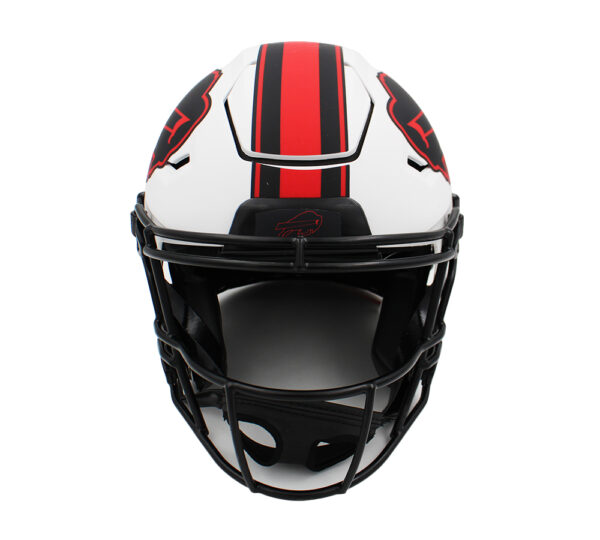 Josh Allen Signed Buffalo Bills Speed Flex Authentic Lunar NFL Helmet - Image 4