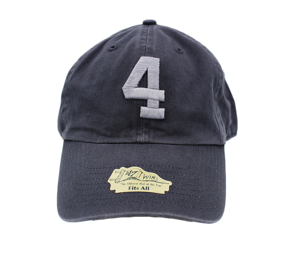 Official Favre 4 Hope Navy Blue Adjustable Hat - One Size Fits All