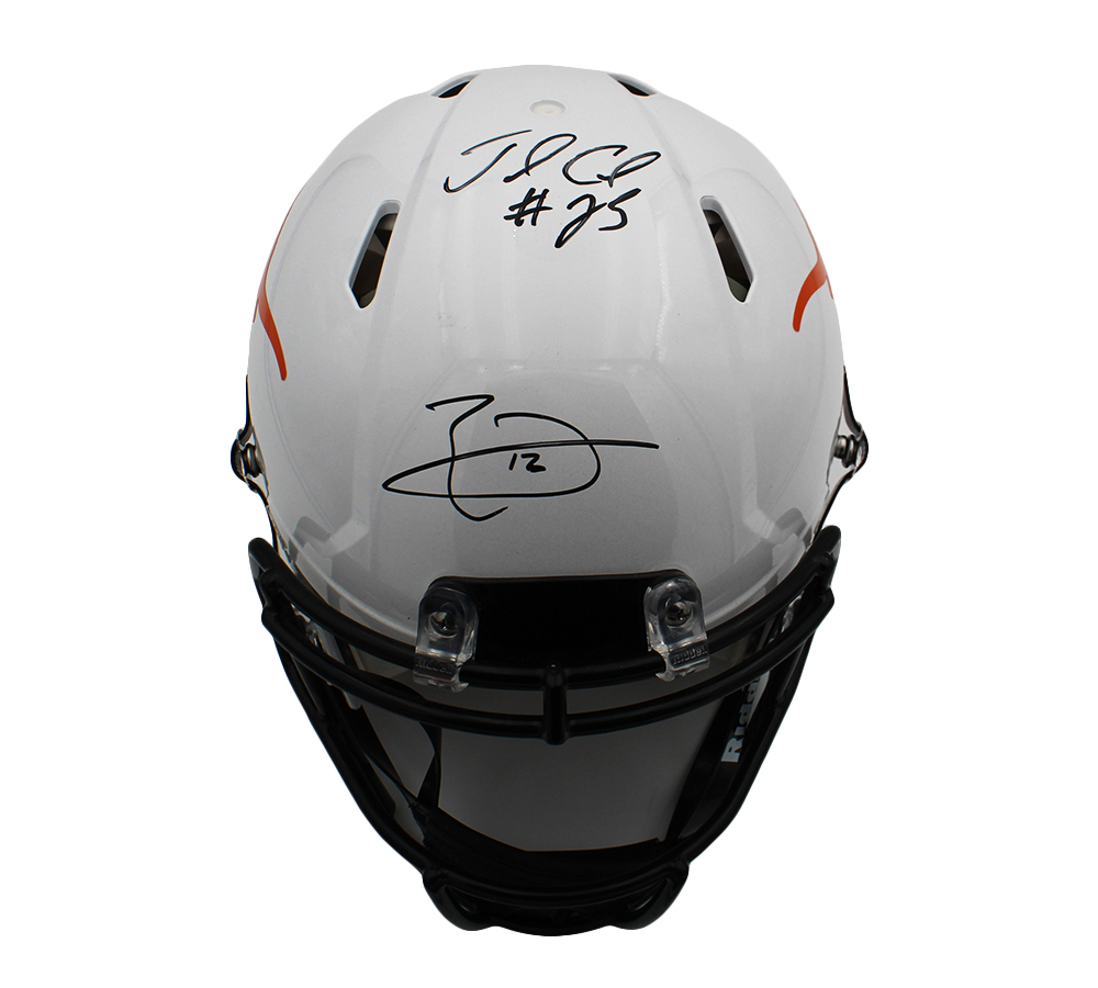 Texas Longhorns NCAA Riddell Speed Full Size Authentic Football Helmet – Revolution Speed, Size Large