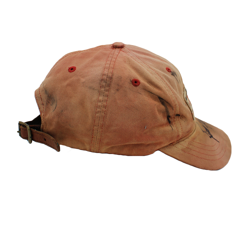 Brett Favre Signed Worn Brown Polo Hat - Image 2