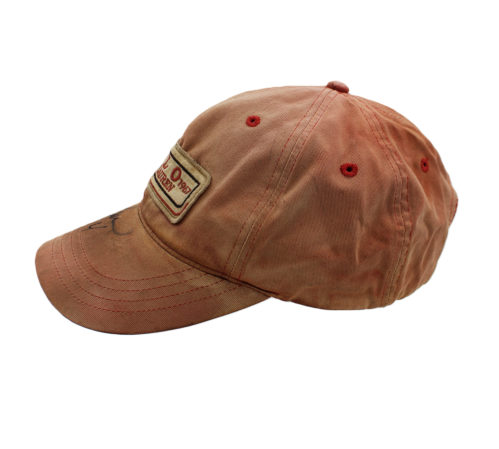 Brett Favre Signed Worn Brown Polo Hat - Image 3