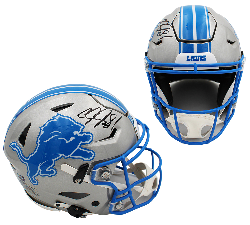 Calvin Johnson Signed Detroit Lions Speed Flex Authentic NFL Helmet