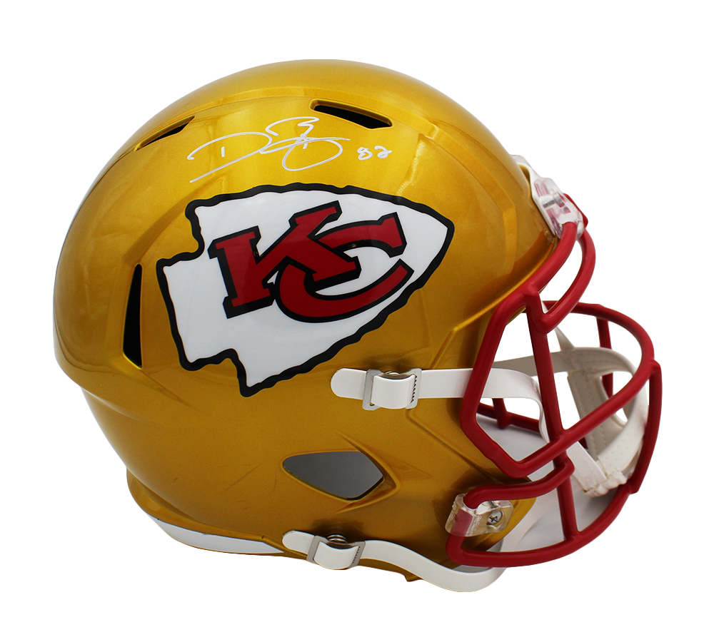 Dwayne Bowe Signed Kansas City Chiefs Speed Full Size Flash NFL Helmet