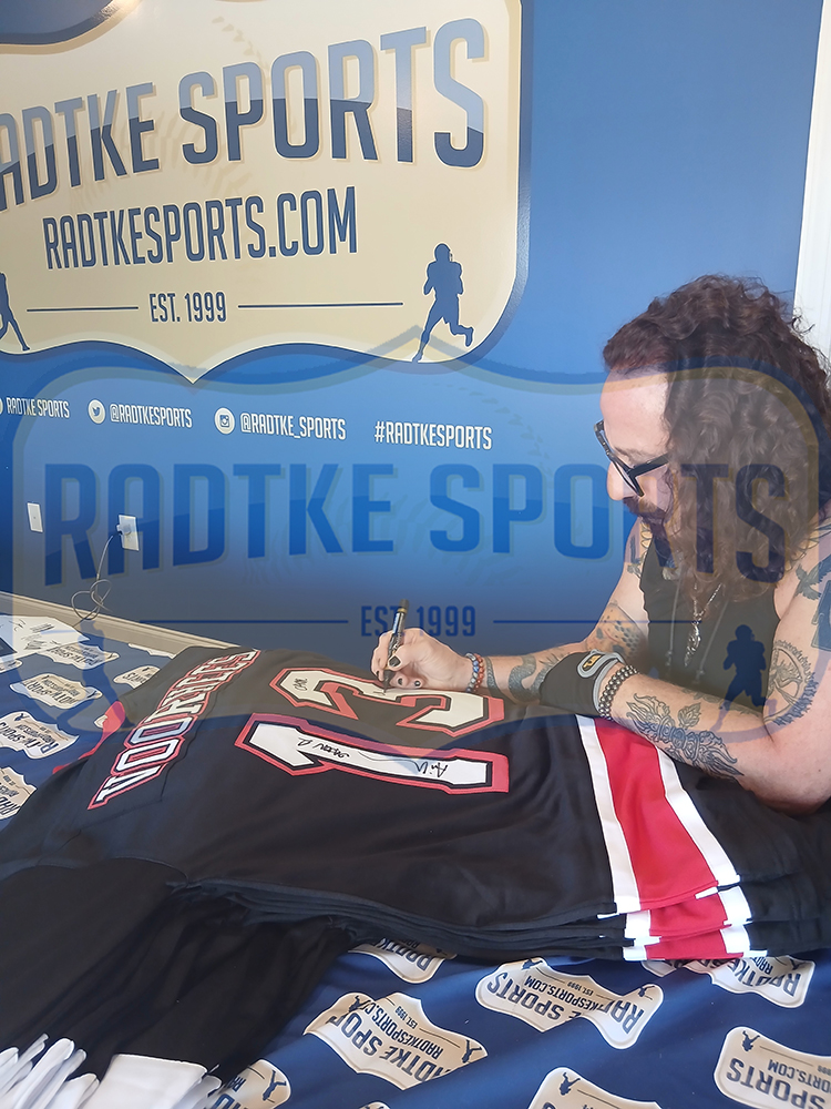 Ari Lehman Signed Friday the 13th Custom Black Jersey with "Jason 1 & Kill For Mother" Inscription - Image 4