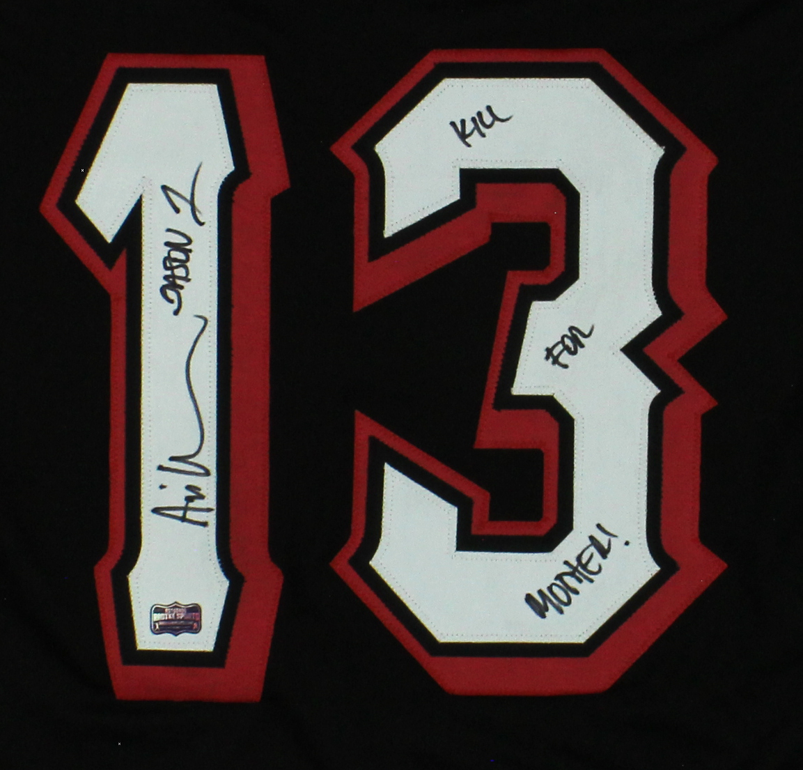Ari Lehman Signed Friday the 13th Custom Black Jersey with "Jason 1 & Kill For Mother" Inscription - Image 2