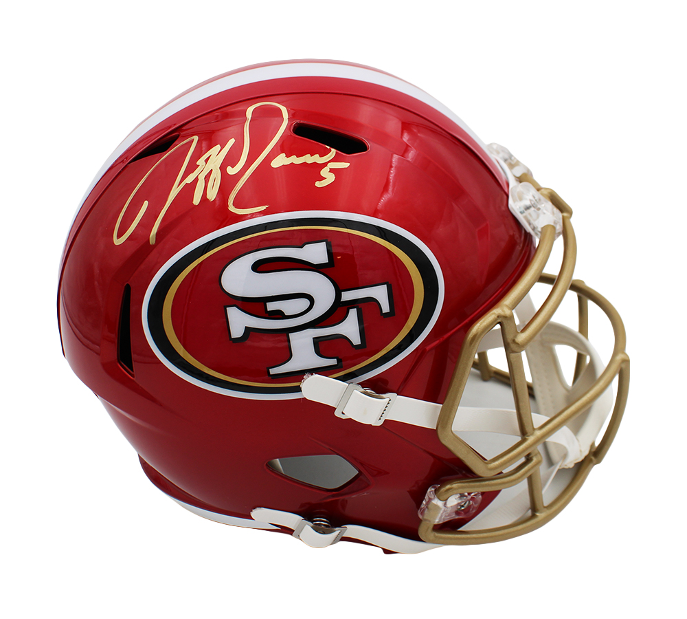 Jeff Garcia Signed San Francisco 49ers Speed Full Size Flash NFL Helmet ...