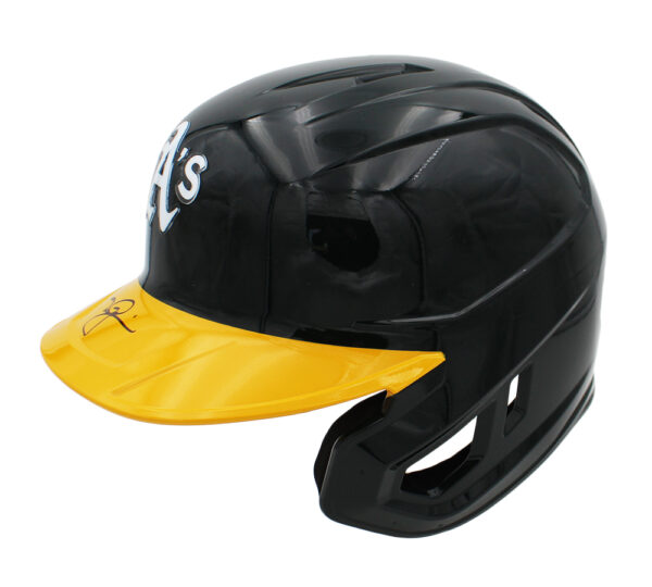 Mark McGwire Signed Oakland Athletics Rawlings Mach Pro MLB Batting Helmet - Image 2