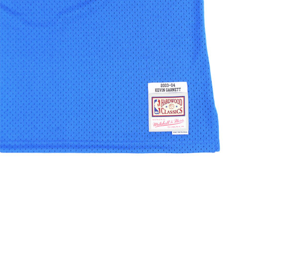 Kevin Garnett Signed Minnesota Timberwolves Mitchell & Ness 03-04 Blue Swingman Jersey - Image 4