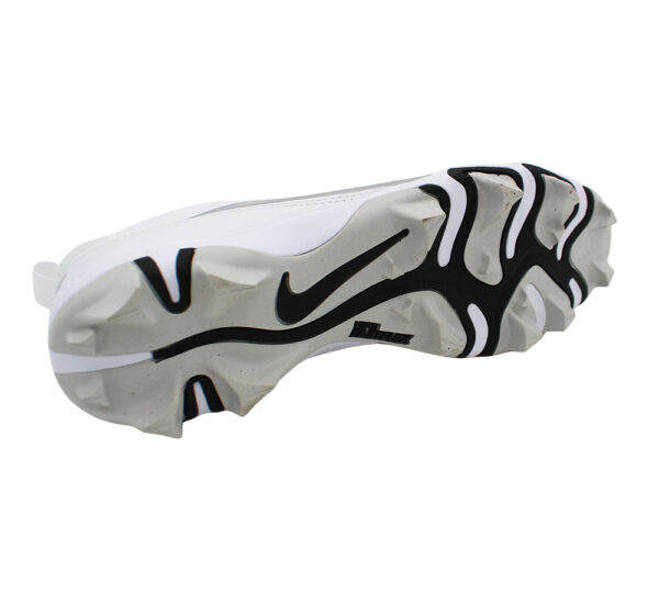 Josh Jacobs Signed Green Bay Packers Nike Alpha Menace 4 Shark White Cleat - Image 4