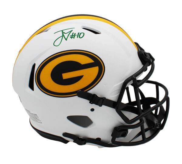 Jordan Love Signed Green Bay Packers Speed Authentic Lunar NFL Helmet