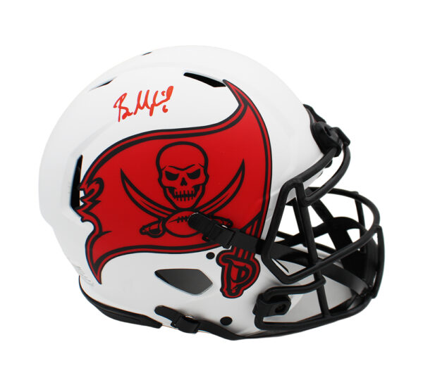 Baker Mayfield Signed Tampa Bay Buccaneers Speed Authentic Lunar NFL Helmet