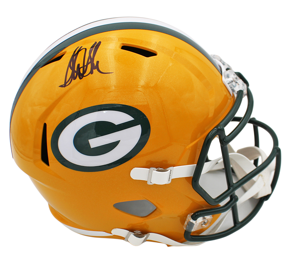 Sterling Sharpe Signed Green Bay Packers Speed Full Size NFL Helmet