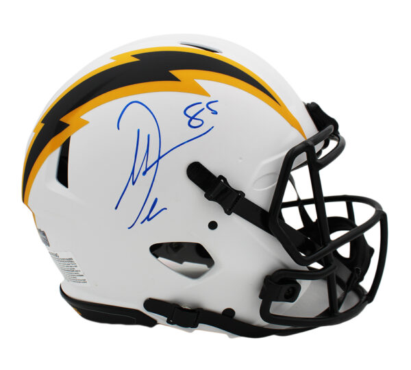 Antonio Gates Signed Los Angeles Chargers Speed Authentic Lunar NFL Helmet