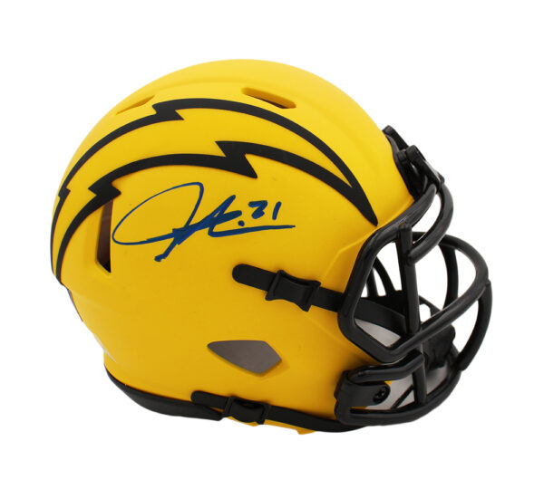 LaDainian Tomlinson Signed Los Angeles Chargers Speed Rave NFL Mini Helmet