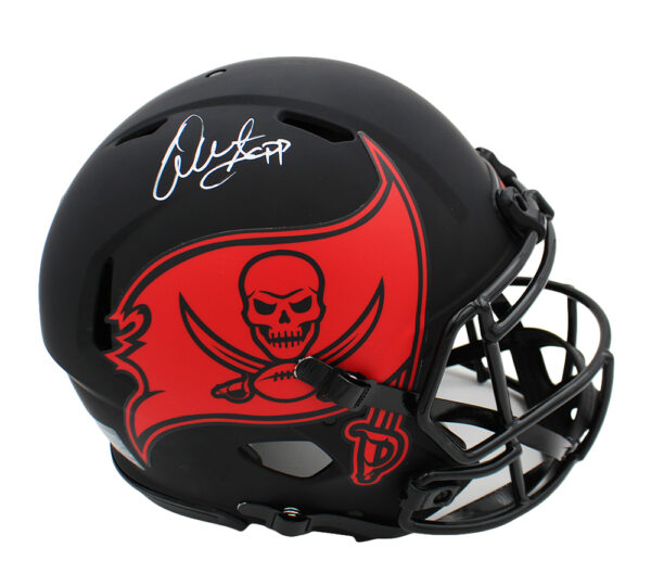 Warren Sapp Signed Tampa Bay Buccaneers Speed Authentic Eclipse NFL Helmet