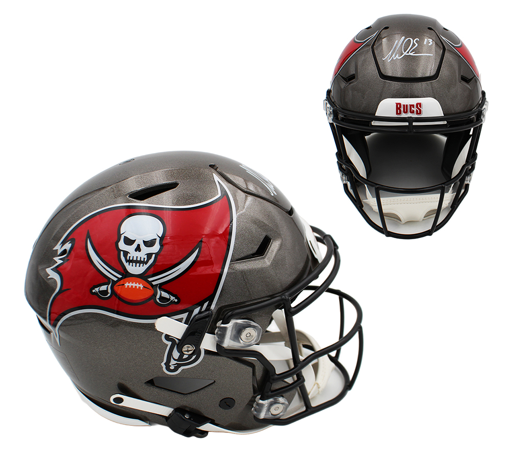 Mike Evans Signed Tampa Bay Buccaneers Speed Flex Authentic NFL Helmet