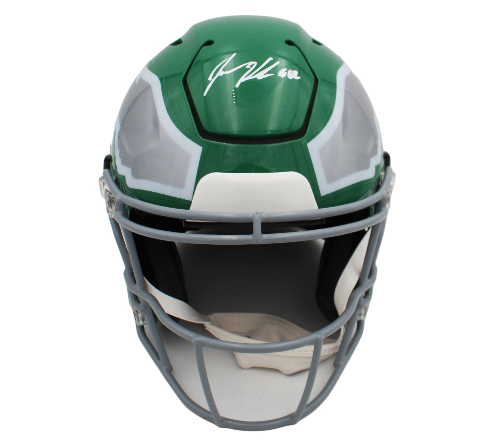 Jason Kelce Signed Philadelphia Eagles Speed Flex Authentic Kelly Green NFL Helmet - Image 2