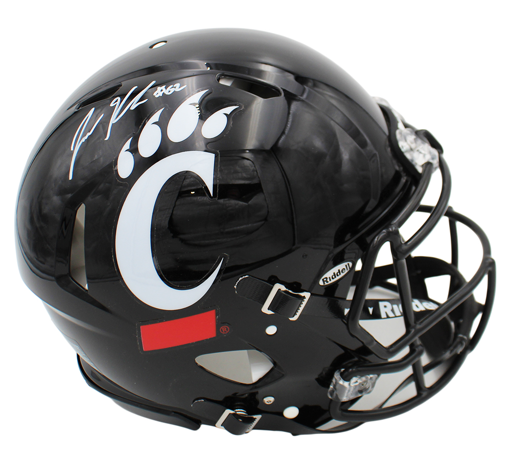 Jason Kelce Signed Cincinnati Bearcats Speed Authentic NCAA Helmet - Image 2
