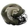 Deion Sanders Signed Atlanta Falcons Speed Flex Authentic Salute to Service NFL Helmet - Image 3