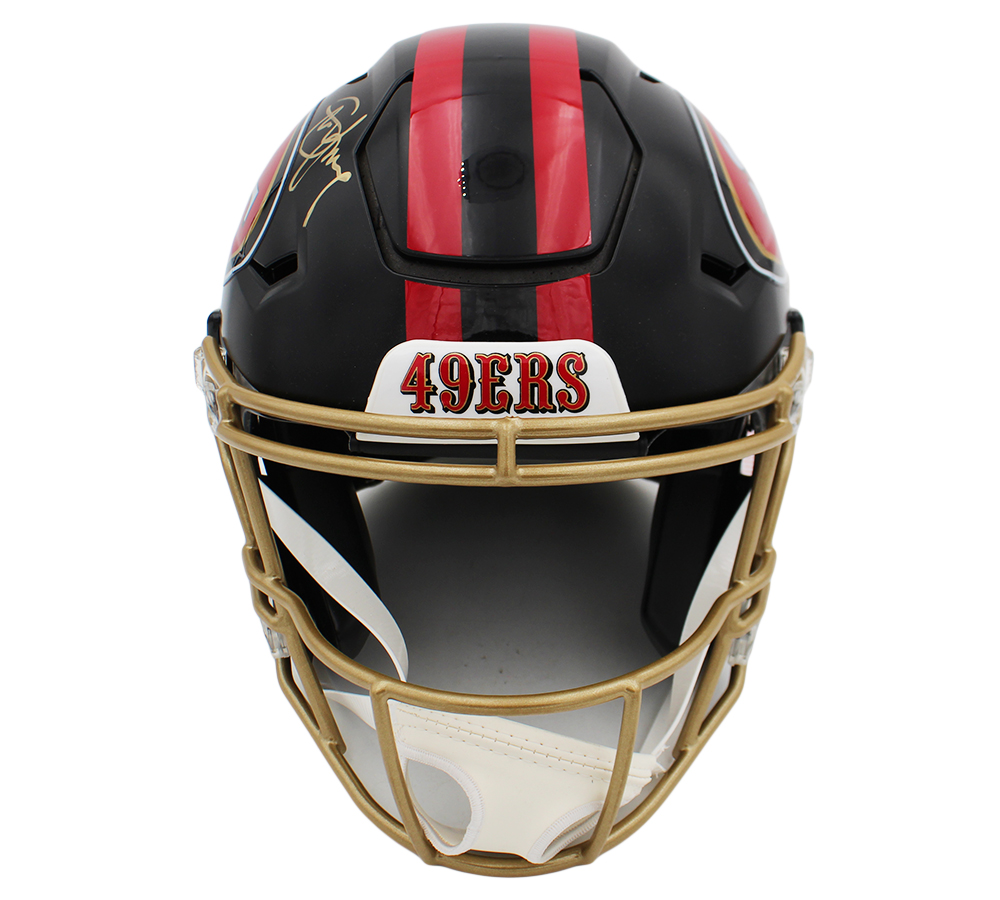 Steve Young Signed San Francisco 49ers Speed Flex Authentic Rivalries NFL Helmet - Image 3