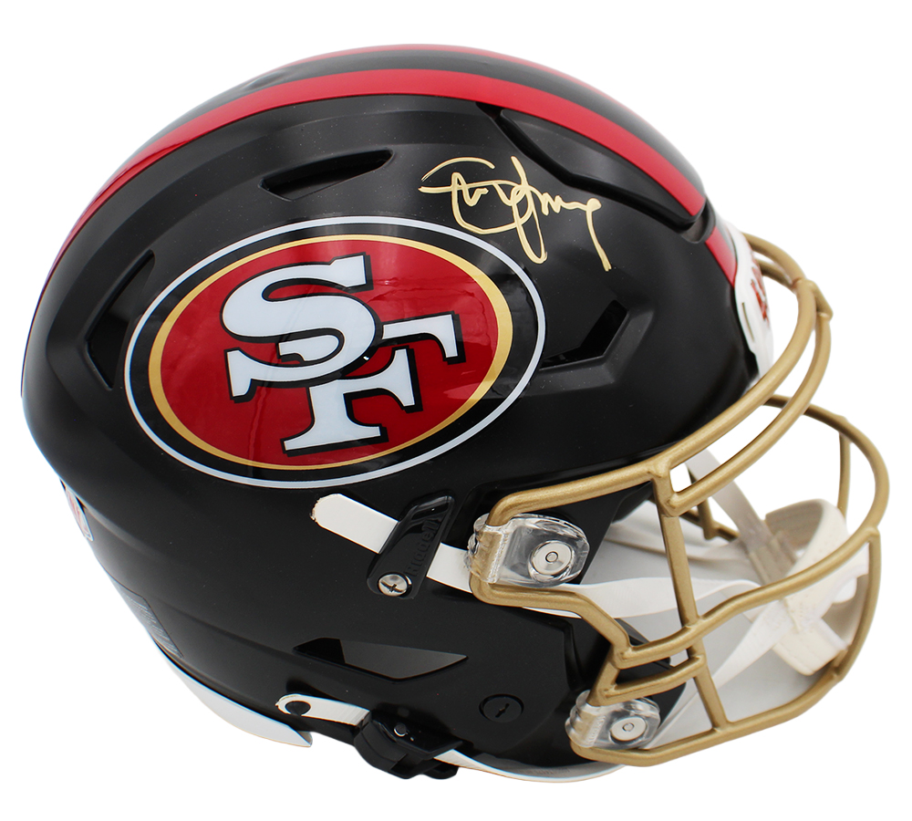 Steve Young Signed San Francisco 49ers Speed Flex Authentic Rivalries NFL Helmet - Image 2