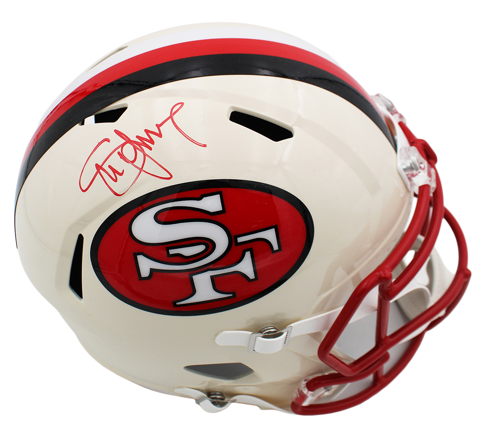 Steve Young Signed San Francisco 49ers Speed Full Size Retro NFL Helmet